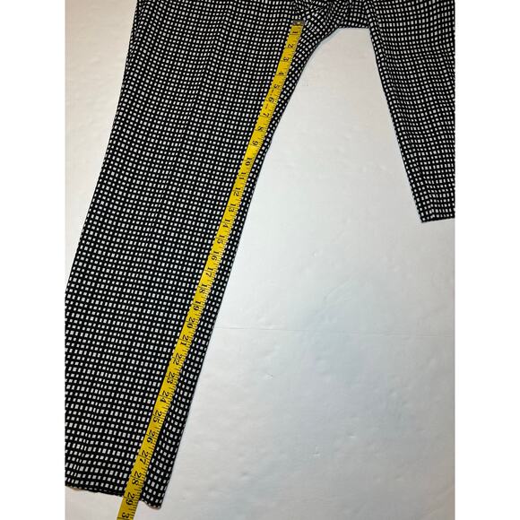 Zac & Rachel Black & White Plaid Dress Pants Career Womens Size 8 - Picture 2 of 7